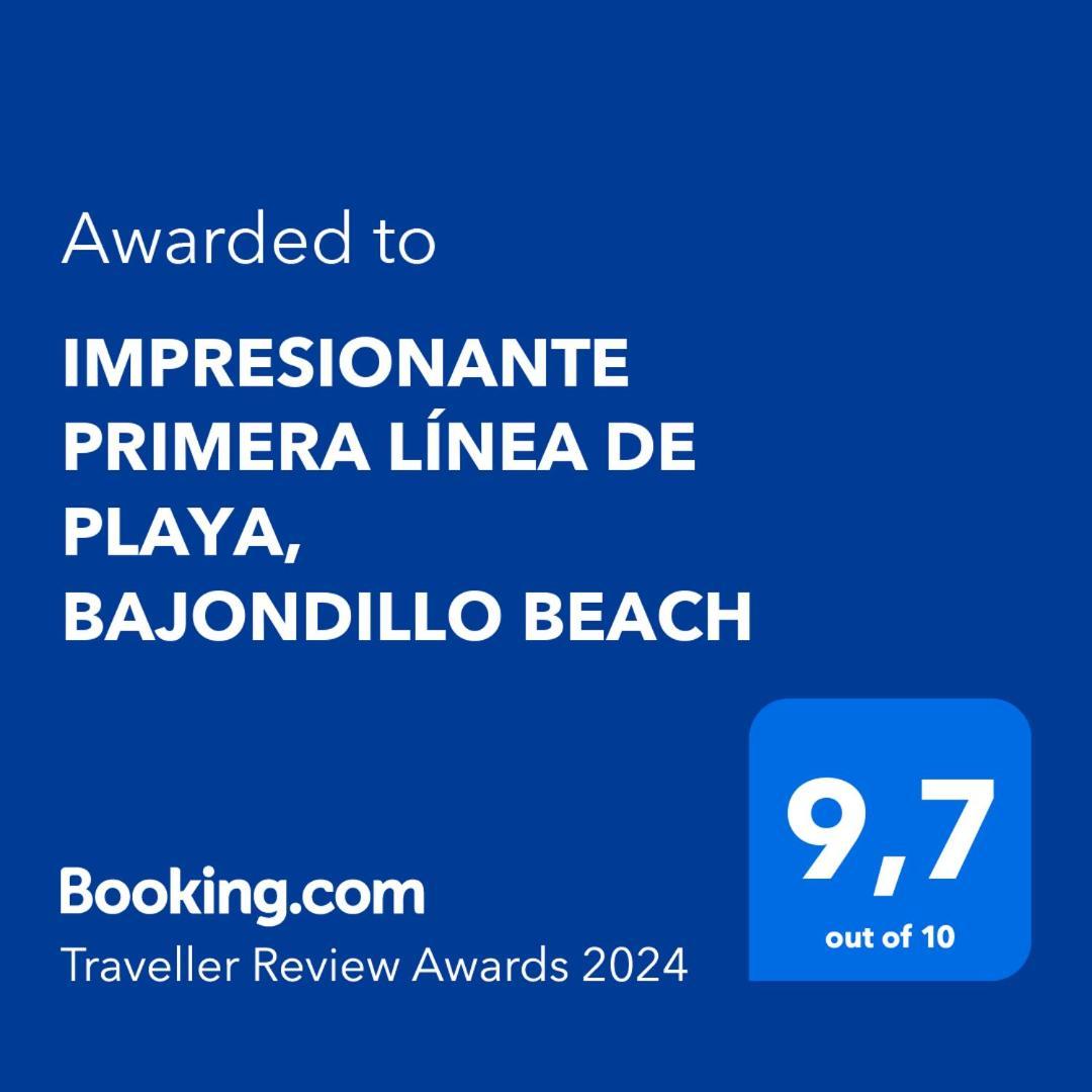 Impresionante Primera Línea De Playa, Bajondillo Beach Torremolinos Exterior foto